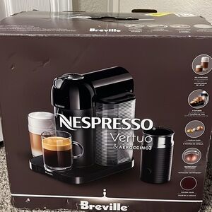 Nespresso Vertuo with Aeroccino3 in Black